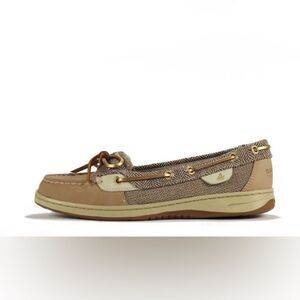 SPERRY TOPSIDER FOR WOMEN: ANGELFISH HERINGBONE BOAT SHOE
Women Linen size 9.5M